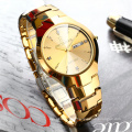 ONTHEEDGE 001 Men's Watches Brand Luxury Rose Stainless Steel Wristwatches Waterproof Fashion Business Quartz Watch With box